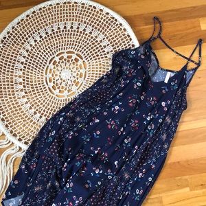 Xhiliration Bandana Maxi Dress